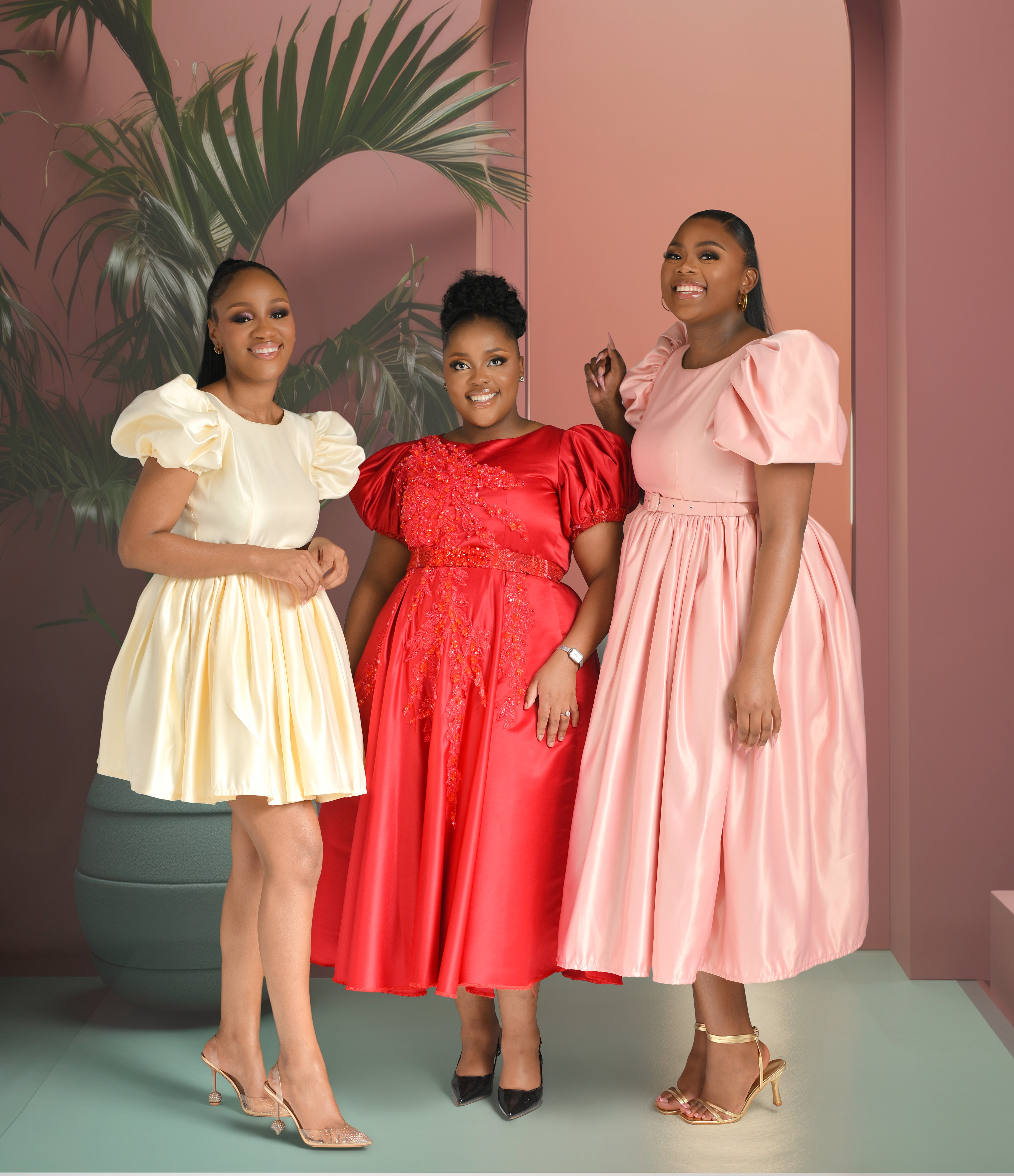 Puno & Tshimologo dresses